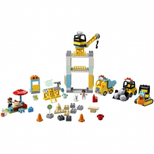 Купить конструктор lego duplo town 10933: башенный кран на стройке ( id 15007202 )