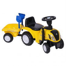 Купить каталка sweet baby трактор с прицепом new holland 42660