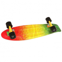 Купить скейт мини круизер penny nickel 27 vibes 7.5 x 27 (68.6 см) красный,зеленый,желтый ( id 1176170 )