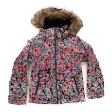 Купить куртка детская roxy jetty ski madison flowers true мультиколор ( id 1158687 )