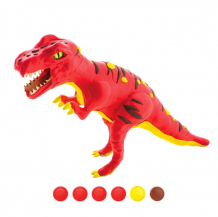 Купить развивающая игрушка robotime конструктор + лепка тираннозавр fy01
