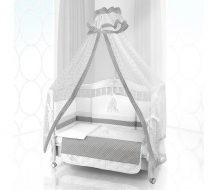 Купить комплект в кроватку beatrice bambini unico punto di giraffa 120х60 (6 предметов) 