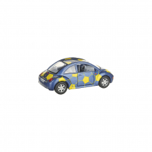 Купить коллекционная машинка serinity toys volkswagen beetle new футбольный, синяя ( id 13233242 )