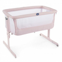 Купить кроватка детская chicco next2me air paradise pink, розовый chicco 997124134