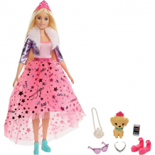 Купить mattel barbie gml76 барби набор barbie приключения принцессы кукла+питомец