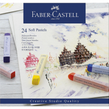 Купить пастель faber-castell soft pastels, 24 цвета ( id 12813475 )