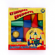 Купить развивающая игрушка новокузнецкий завод пластмасс кузнецкая крепость (22 детали) пи000016