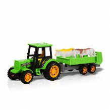 Купить игрушка handers трактор с прицепом. перевозка животных 26.5 см ( id 11457088 )