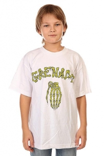 Купить футболка детская grenade bones white белый ( id 1132427 )