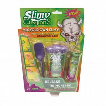 Купить набор для создания слайма slimy монстры с игрушкой (фиолет) ( id 12235018 )