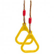 Гимнастические кольца Kett-Up на верёвках, жёлтые ( ID 10248503 )
