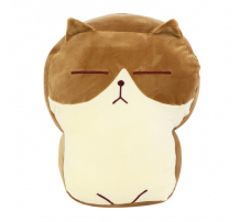 Купить мягкая игрушка kawaii factory подушка котя рыжик 40 см kw178-000234