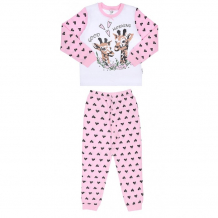 Купить ruzkids пижама для девочки жирафы nbp-0035/9/24