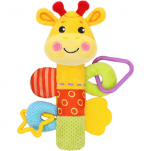 Купить игрушка-пищалка жирафики "жирафик", с погремушками ( id 14312818 )