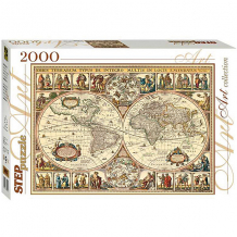 Купить мозаика "puzzle" 2000 "историческая карта мира" ( id 13335586 )