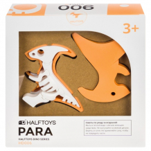 Купить конструктор halftoys набор пластмассовых деталей для сборки паразауролофа 1csc20004221