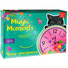 Купить часы-раскраска magic moments котик ( id 17446604 )
