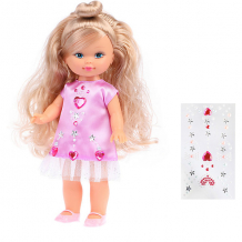 Купить кукла наша игрушка "уроки дизайна", 25 см, с наклейками ( id 16378446 )