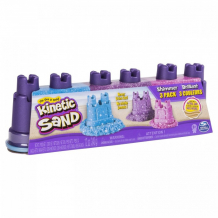 Купить kinetic sand набор для лепки кинетический песок разноцветный 6038015