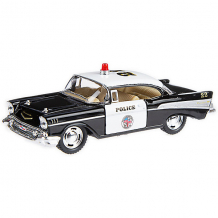 Купить коллекционная машинка serinity toys chevrolet bel air полиция, чёрно-белая ( id 13233325 )