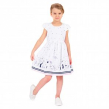 Купить платье малинка, цвет: белый ( id 11544442 )