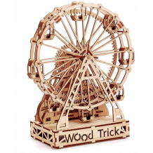 Купить wood trick механическая сборная модель механическое колесо обозрения 1234-27