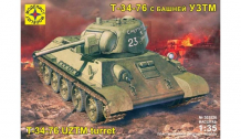 Купить моделист модель танк т-34-76 с башней узтм 303526