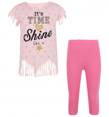 Купить комплект футболка/капри silversun, цвет: розовый ( id 5643295 )