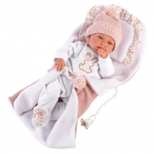 Купить llorens кукла младенец с матрасиком со звуком тина 44 см l 84444