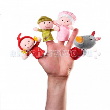 Купить мягкая игрушка lilliputiens пальчиковые игрушки: красная шапочка 86339