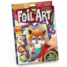 Купить набор для творчества danko toys foil art "аппликация цветной фольгой" ( id 16617765 )