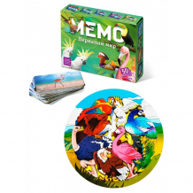 Купить тебе-игрушка игровой набор мемо пернатый мир + зоопазл экзотические птицы 7952+8277