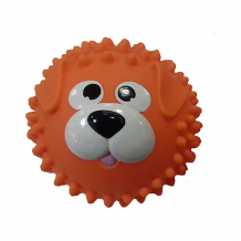 Купить массажный мяч яигрушка "собачка", оранжевый ( id 11068236 )