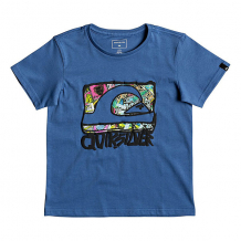 Купить футболка детская quiksilver wemi boy bright cobalt синий ( id 1195201 )