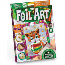 Купить набор для творчества danko toys foil art "аппликация цветной фольгой" ( id 16617766 )