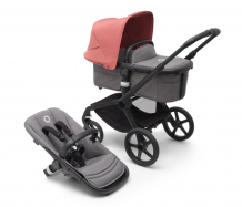 Купить коляска bugaboo 2 в 1 fox 5 complete шасси black 