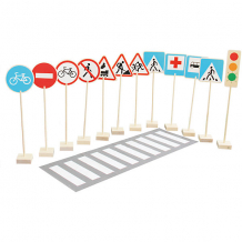 Купить игровой набор краснокамская игрушка "знаки дорожного движения" ( id 7460709 )