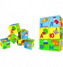 Купить мягкие кубики мякиши умная азбука ( id 209937 )
