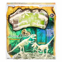 Купить ningbo union vision набор для сборки скелетов тиранозавра и велоцираптора 15х25х51 см 1csc20004176
