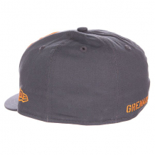 Купить бейсболка с прямым козырьком детская grenade big crop gray/orange серый ( id 1130196 )