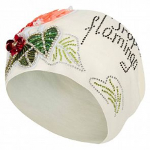 Купить шапка levelpro kids фламинго тропики, цвет: бежевый/белый ( id 10458572 )