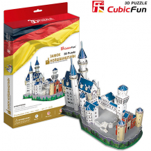 Купить пазл 3d "замок нойшванштайн (германия)", cubicfun ( id 4951149 )
