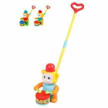 Купить каталка-игрушка наша игрушка с ручкой обезьянка a0353