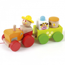 Деревянная игрушка Scratch Трактор Чарли 6181018
