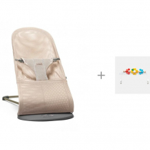 Купить babybjorn кресло-шезлонг bliss mesh и игрушка для кресла шезлонга летающие друзья 