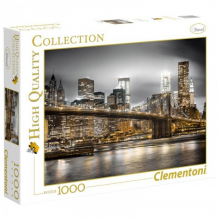 Купить clementoni пазл классика нью-йорк огни большого города (1000 элементов) 39366