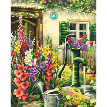 Купить картина по номерам schipper цветник у дома, 40х50 см ( id 10955909 )