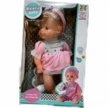 Купить кукла shantou gepai 12 детских звуков. пьет. писает 30 см ( id 5985775 )