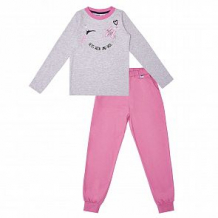 Купить пижама джемпер/брюки winkiki, цвет: серый/розовый ( id 11839282 )