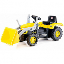 Купить педальный трактор-экскаватор dolu, желто-черный ( id 8723579 )